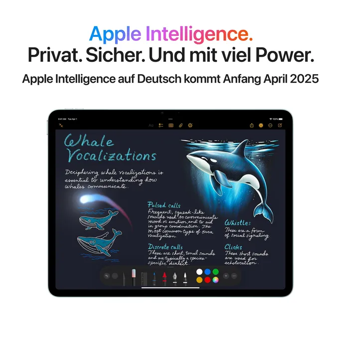 Apple iPad Air 11" 2025 Wi-Fi 256 GB Polarstern MCA44TY/A – Bild 5