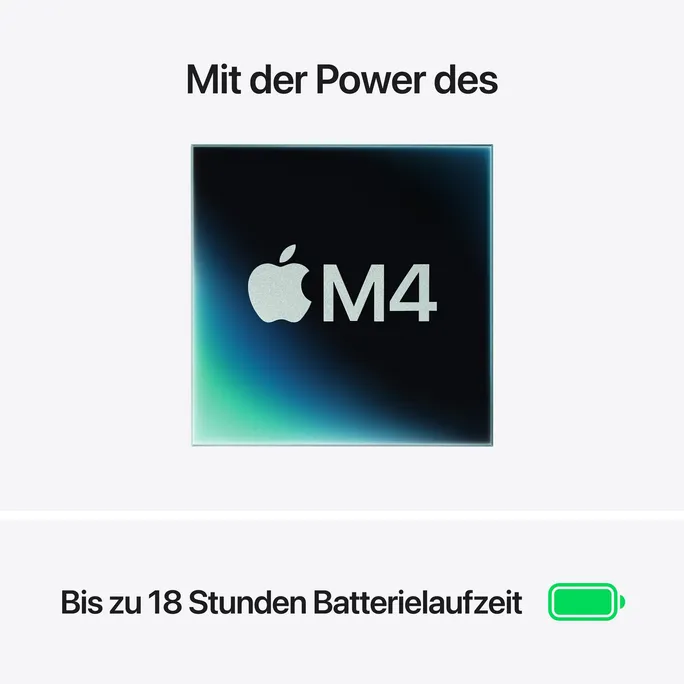 Apple MacBook Air 15,3" 2025 M4/24/1TB SSD 10C GPU Silber BTO – Bild 4