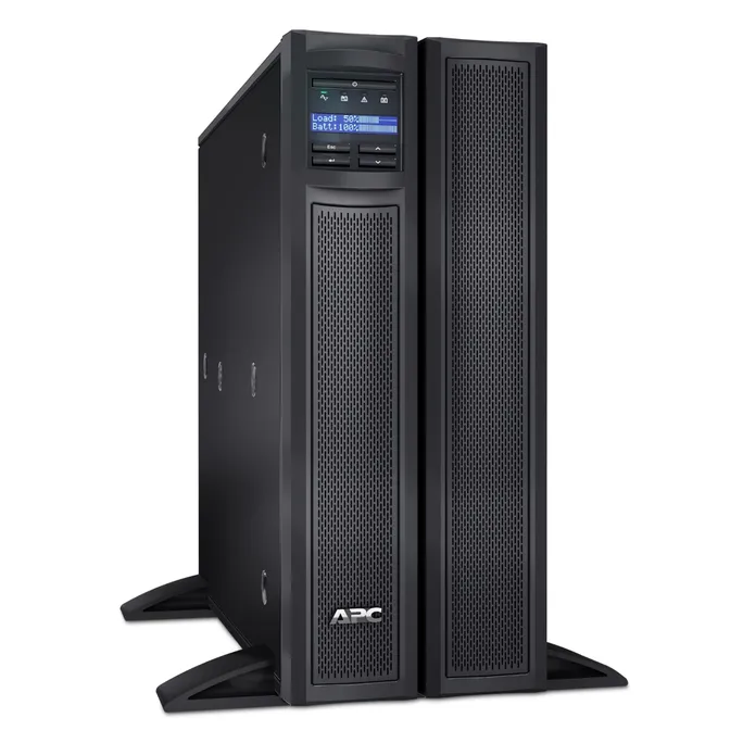 APC Smart UPS X SMX2200HVNC, 2200VA, 2x C19, 8x C13, Display, NMC, Überspannungsschutz – Bild 4