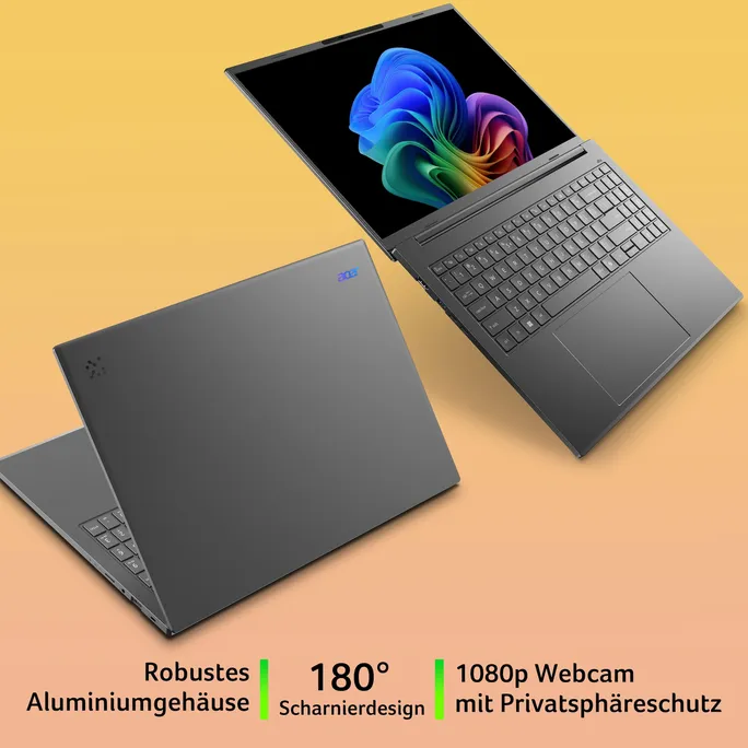 Acer Aspire 16 AI OLED A16-61M-R583 16" WUXGA+ OLED Ryzen AI 7 350 32GB/1TB Win11 – Bild 3