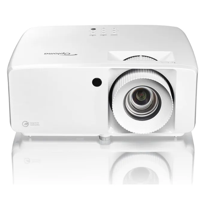 Optoma UHZ35 DLP 4K UHD Laser Heimkino Projektor 3500 Lumen HDMI/USB/LAN Weiß – Bild 2