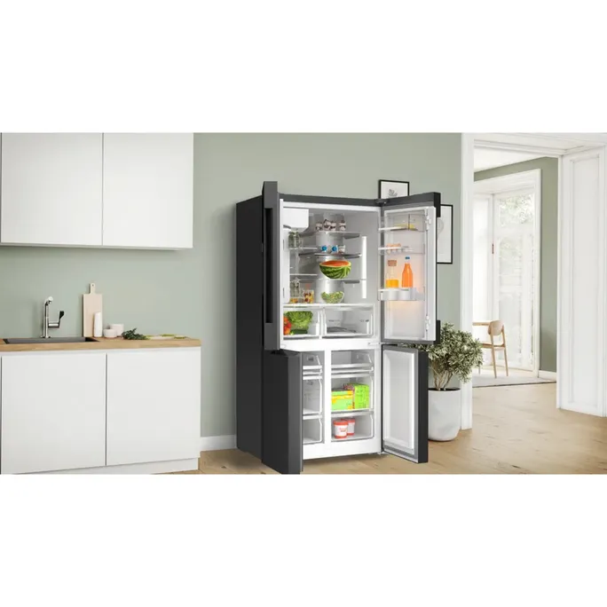 Bosch KFI96AXEA Serie 6 Multi Door Freistehende Kühl-Gefrier-Kombination – Bild 3