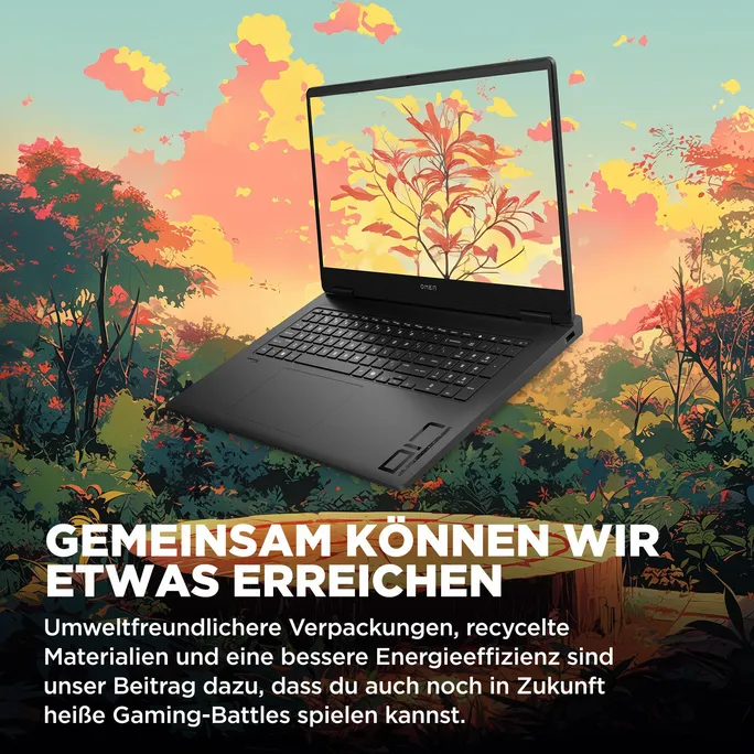 HP OMEN Gaming Laptop 17,3" QHD IPS R9-8945HS 32GB/1TB RTX 4060 240Hz nOS 17-db0492ng – Bild 5