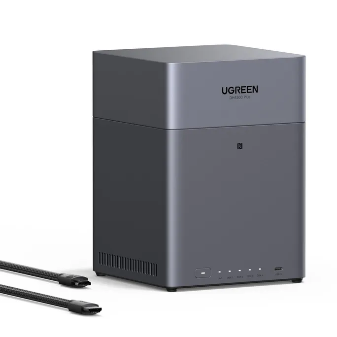 UGREEN NASync DH4300 Plus NAS System 4-Bay 16TB inkl. 4x Seagate IronWolf ST4000VN006 4 TB – Bild 3