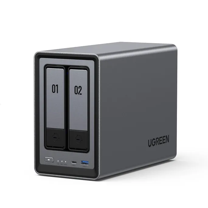UGREEN NASync DXP2800 NAS System 2-Bay 16TB inkl. 2x Seagate IronWolf ST8000VN002 8 TB – Bild 2