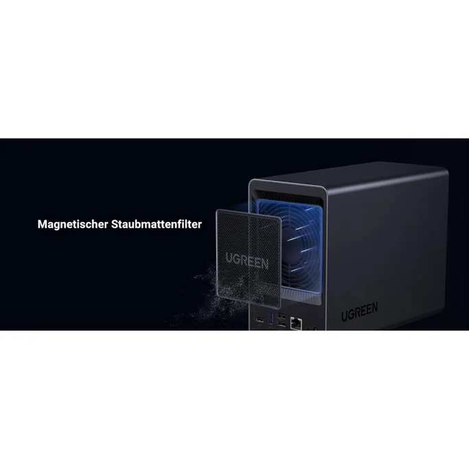 UGREEN NASync DXP2800 NAS System 2-Bay 16TB inkl. 2x Seagate IronWolf ST8000VN002 8 TB – Bild 5