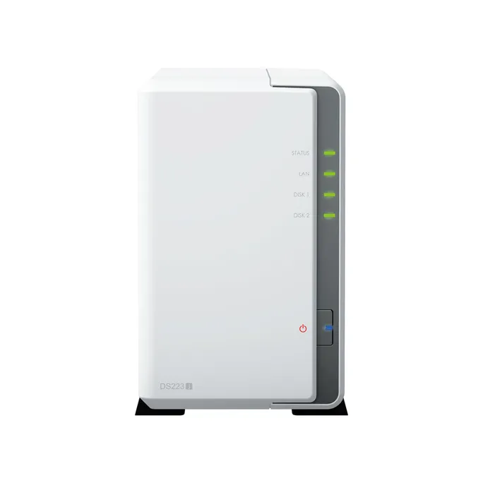 Synology DS223j NAS System 2-Bay 24 TB inkl. 2x 12 TB Synology HDD HAT3310-12T – Bild 2