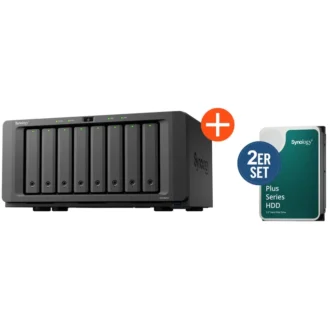Synology Diskstation DS1825+ NAS System 8-Bay 8 TB inkl. 2x 4 TB Synology HDD HAT3300-4T