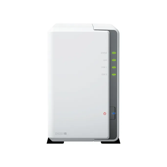 Synology DS223j NAS System 2-Bay 12 TB inkl. 2x 6 TB Synology HDD HAT3300-6T – Bild 2