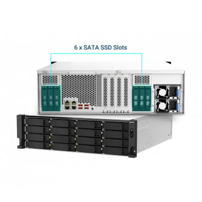 QNAP TS-h2287XU-RP-E2336-32G NAS System 22-Bay – Bild 5