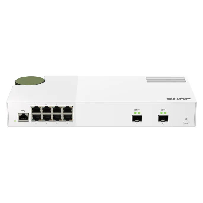 QNAP QSW-M2108-2S Switch Managed 8 port 2.5Gbps, 2 port 10Gbps SFP+ – Bild 2
