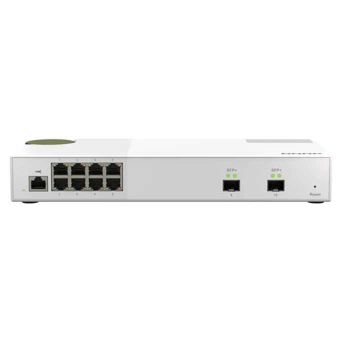 QNAP QSW-M2108-2S Switch Managed 8 port 2.5Gbps, 2 port 10Gbps SFP+ – Bild 3