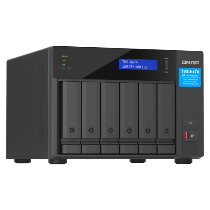 QNAP TVS-h674-i5-32G NAS System 6-Bay – Bild 3
