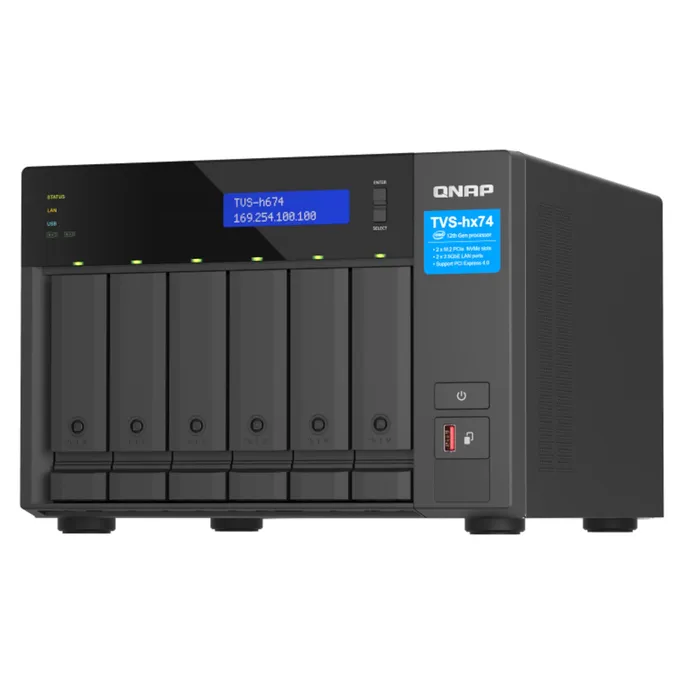 QNAP TVS-h674-i5-32G NAS System 6-Bay – Bild 4
