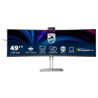 Philips 49B2U6903CH 48.8 Zoll DQHD Curved VA LED 32:9 100 Hz Office Monitor
