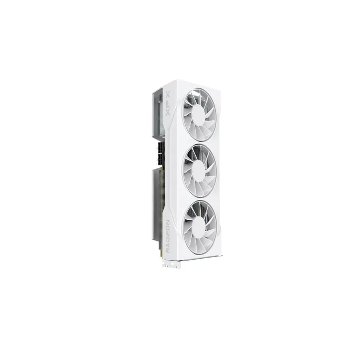 XFX Swift Radeon RX 9070 OC White Triple Fan 90mm Gaming Edition Grafikkarte 16GB GDDR6 DP/HDMI – Bild 3