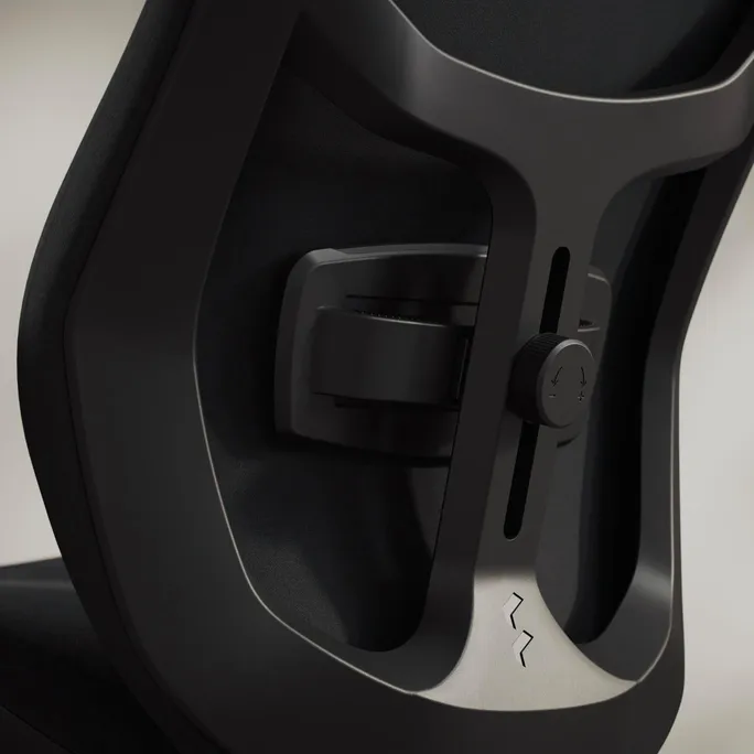 Fractal Refine Gaming Chair Alcantara Dark | Synchro-Tilt Mechanismus, Rückenlehne mit integrierter Lordosenstütze – Bild 2
