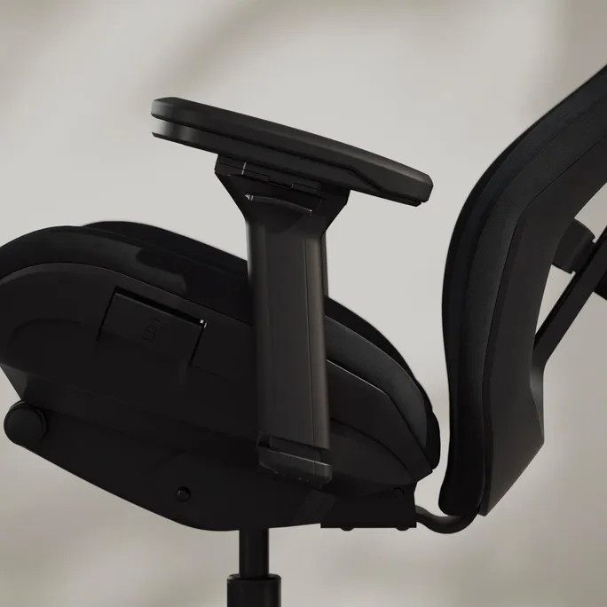 Fractal Refine Gaming Chair Alcantara Dark | Synchro-Tilt Mechanismus, Rückenlehne mit integrierter Lordosenstütze – Bild 4