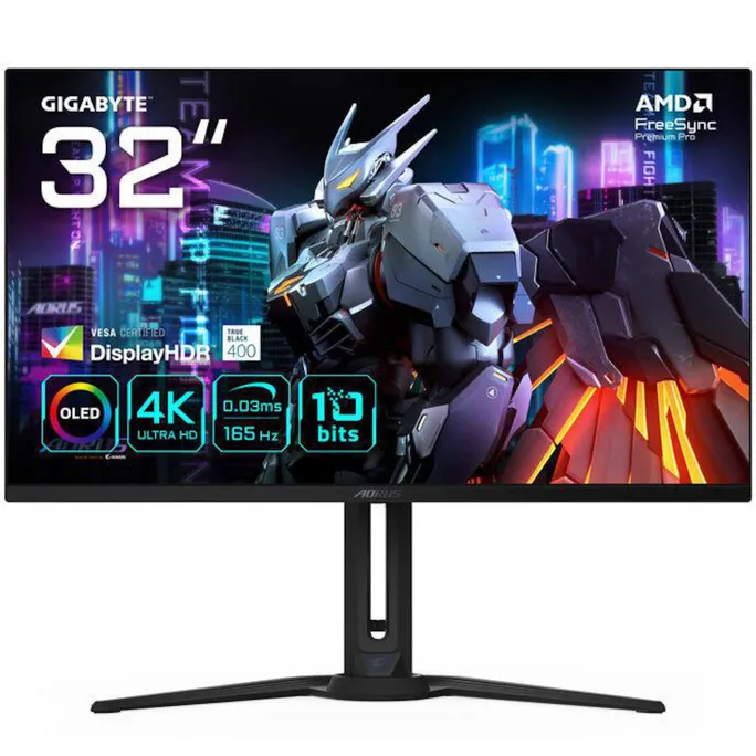 GIGABYTE AORUS FO32U 31.5 Zoll 4K (UHD) OLED 16:9 240 Hz Gaming Monitor