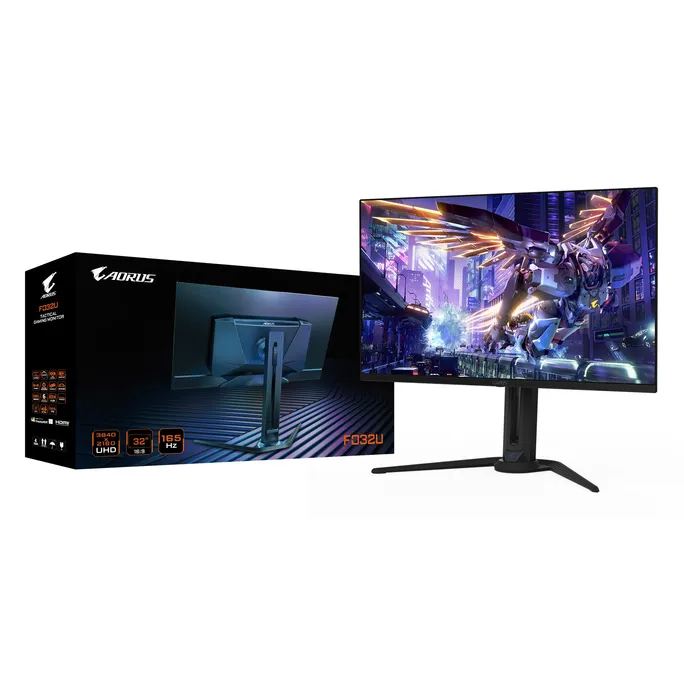 GIGABYTE AORUS FO32U 31.5 Zoll 4K (UHD) OLED 16:9 240 Hz Gaming Monitor – Bild 4