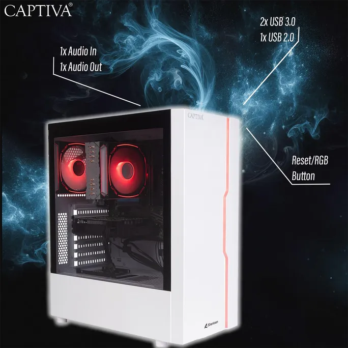 Captiva PC Advanced Gaming R94-169 Ryzen 7 5700X 32GB/1TB SSD RTX 5060Ti Win11 – Bild 5