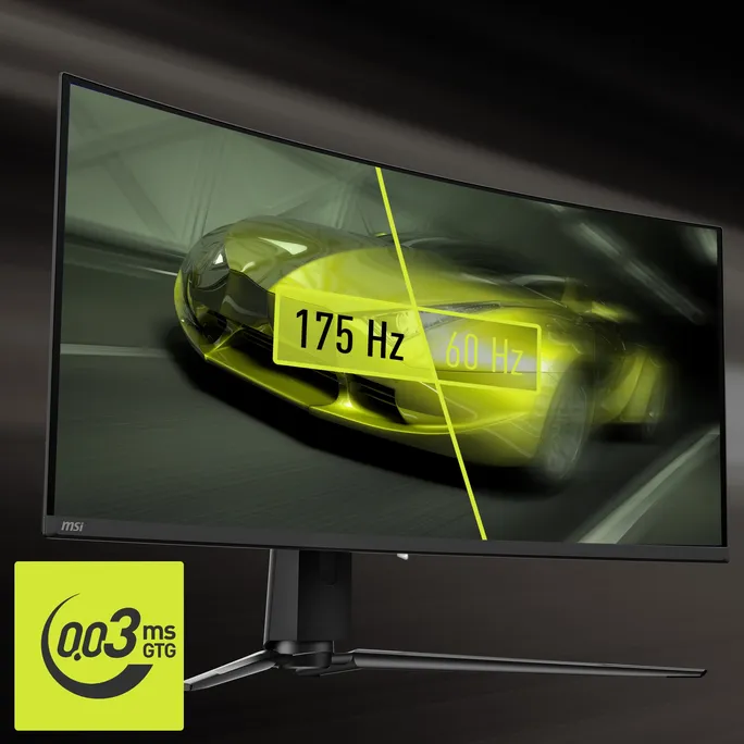 MSI MAG 341CQPDE QD-OLED 34 Zoll UWQHD Curved QD-OLED 21:9 175 Hz Monitor – Bild 3