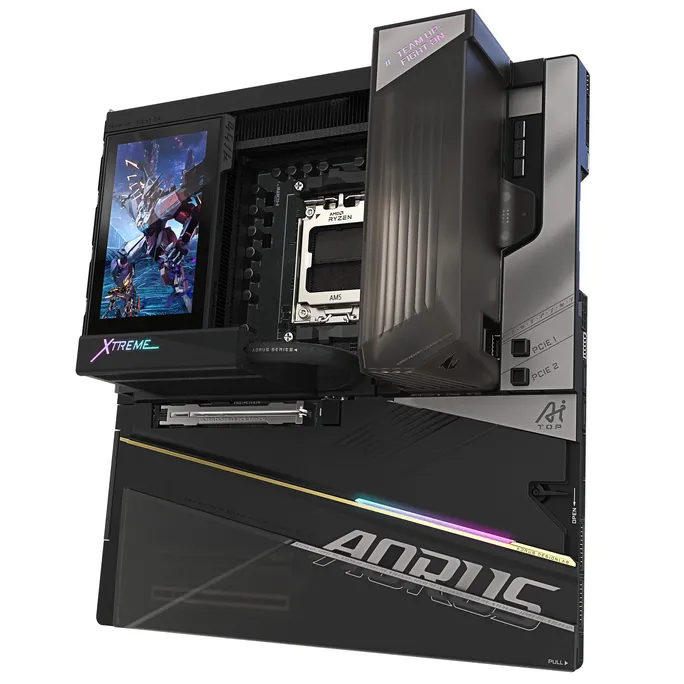 GIGABYTE X870E AORUS XTREME X3D AI TOP WiFi7 E-ATX Mainboard Sockel AM5 HDMI USB4 – Bild 4