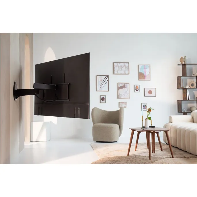 Vogels Wandhalterung SCHWENKEN TVM 7655 VESA 200x100 bis 600x400 mm schwarz – Bild 2