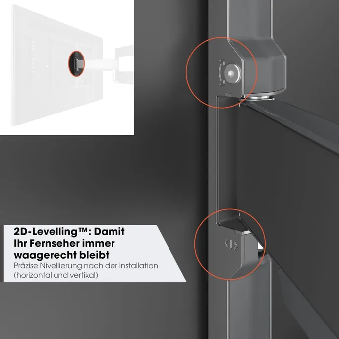 Vogel`s ELITE TVM 5845 Wandhalterung schwenkbar bis 100Zoll – Bild 3