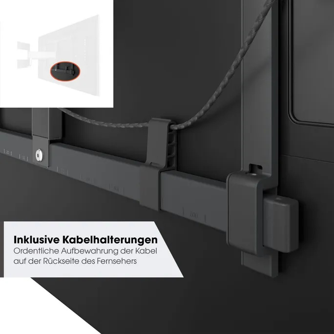 Vogel`s ELITE TVM 5845 Wandhalterung schwenkbar bis 100Zoll – Bild 5