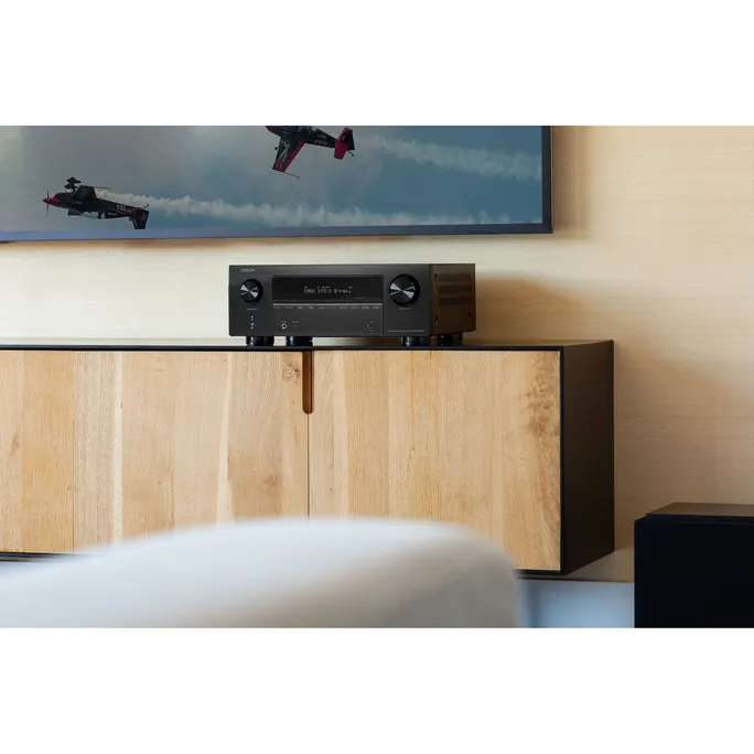 Denon AVC-X3800H 9.2 AV Receiver Schwarz - 8K 3D-Audio Dolby Atmos HEOS IMAX – Bild 2