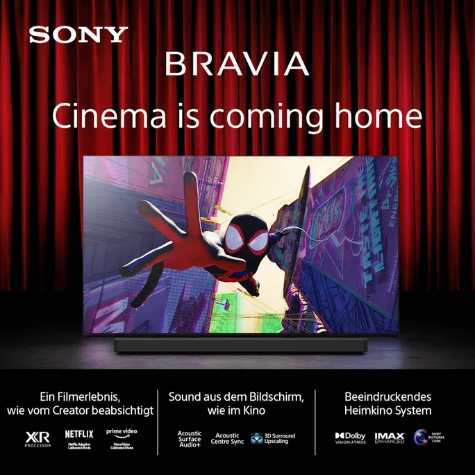 Sony BRAVIA 9 K-75XR90 QLED (XR l Mini LED) 4K HDR Smart TV – Bild 2
