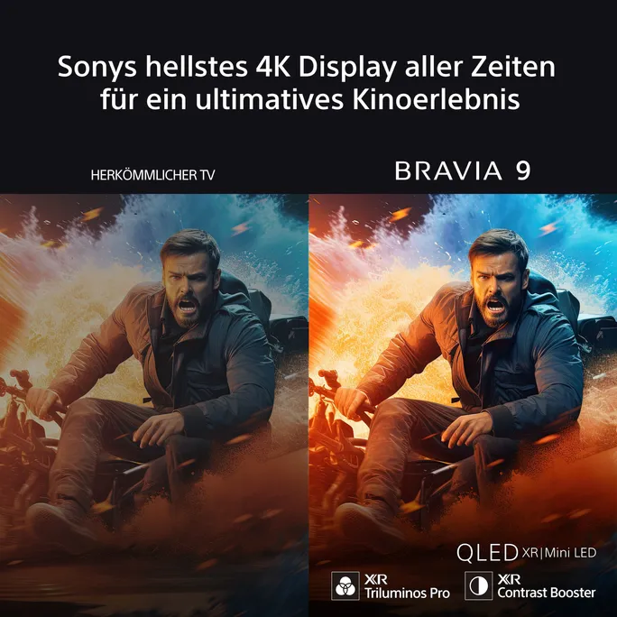 Sony BRAVIA 9 K-75XR90 QLED (XR l Mini LED) 4K HDR Smart TV – Bild 4